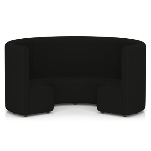 Mawsley Modular Seating Set Circular Booth High Back in Era - Forward