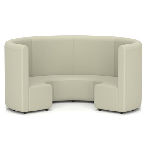 Mawsley Modular Seating Set Circular Booth High Back in Era - Futurist
