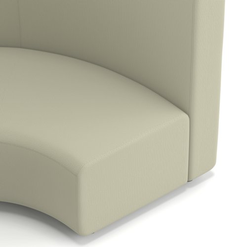 Mawsley Modular Seating Set Circular Booth High Back in Era - Futurist