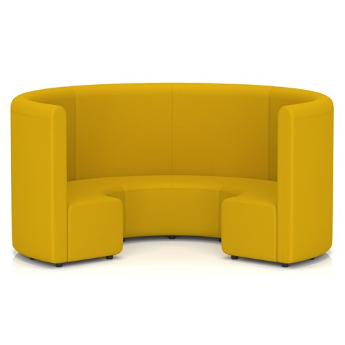 Mawsley Modular Seating Set Circular Booth High Back in Era - Occasion