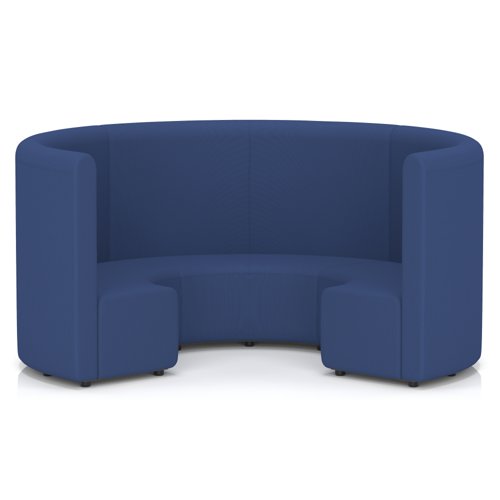 Mawsley Modular Seating Set Circular Booth High Back in Era - Perennial