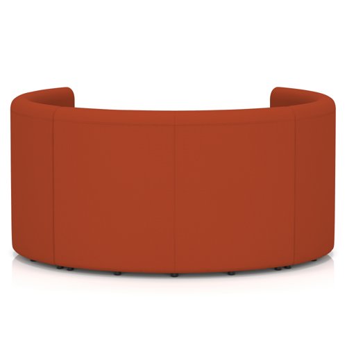 Mawsley Modular Seating Set Circular Booth High Back With Black Table in Era - Experience