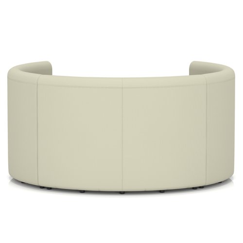 Mawsley Modular Seating Set Circular Booth High Back With White Table in Era - Futurist
