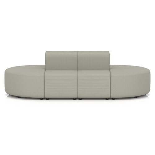 Mawsley Modular Seating Set Capsule Island Low Back 8 Seater in Era - Generation