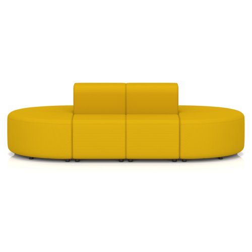 Mawsley Modular Seating Set Capsule Island Low Back 8 Seater in Era - Occasion