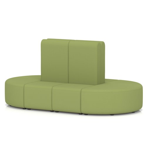 Mawsley Modular Seating Set Capsule Island High Back 8 Seater in Era - Endurance