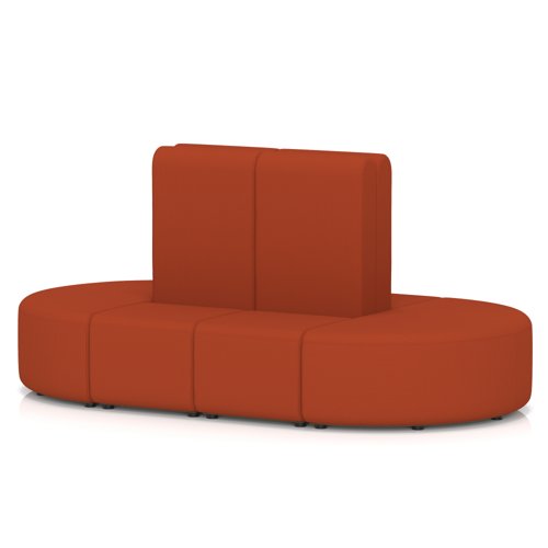 Mawsley Modular Seating Set Capsule Island High Back 8 Seater in Era - Experience