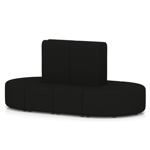 Mawsley Modular Seating Set Capsule Island High Back 8 Seater in Era - Forward