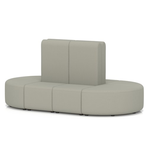 Mawsley Modular Seating Set Capsule Island High Back 8 Seater in Era - Generation