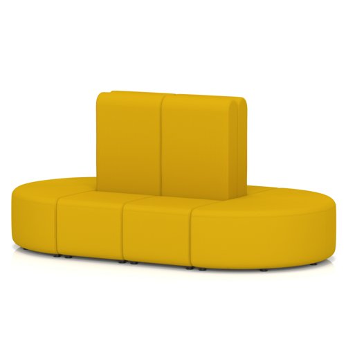 Mawsley Modular Seating Set Capsule Island High Back 8 Seater in Era - Occasion