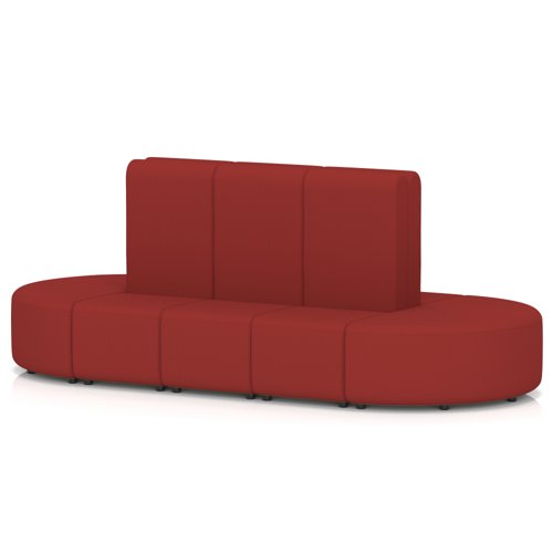 Mawsley Modular Seating Set Capsule Island High Back 10 Seater in Era - Extent