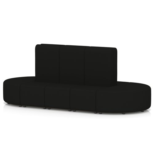 Mawsley Modular Seating Set Capsule Island High Back 10 Seater in Era - Forward