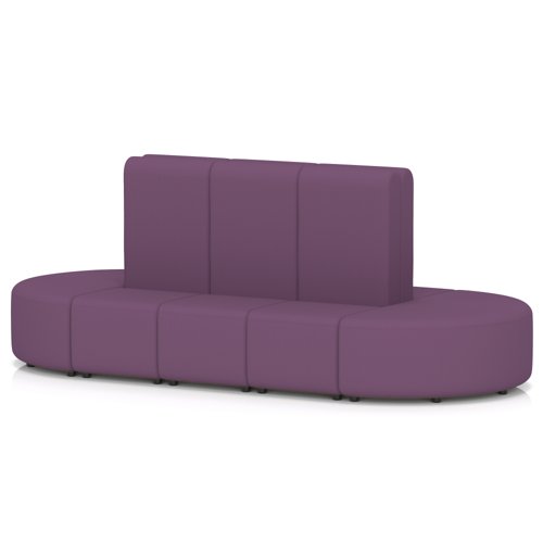 Mawsley Modular Seating Set Capsule Island High Back 10 Seater in Era - Prime