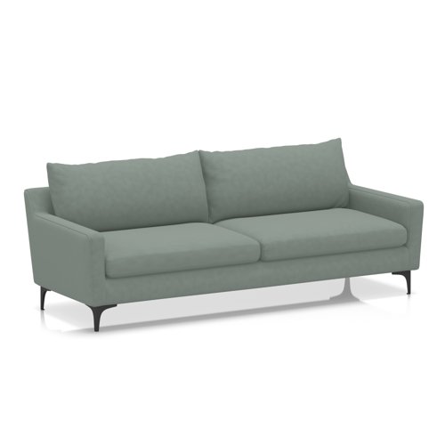 Emmy Cushioned 3 Seater Sofa In Capri - Bali