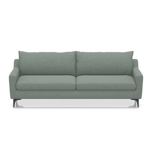 Emmy Cushioned 3 Seater Sofa In Capri - Bali