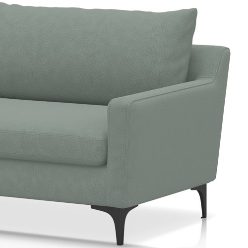 Emmy Cushioned 3 Seater Sofa In Capri - Bali