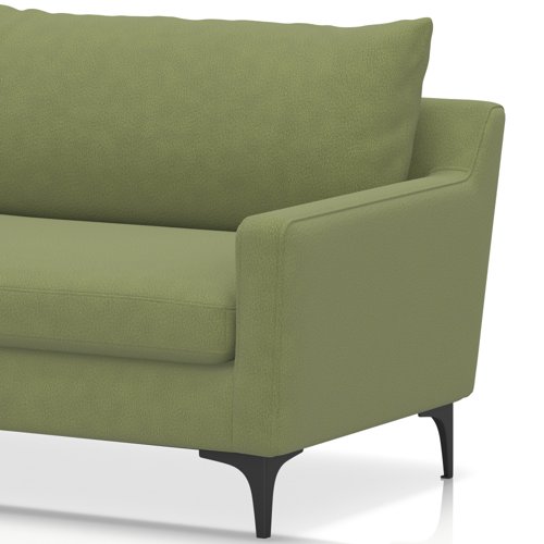 Emmy Cushioned 3 Seater Sofa In Capri - Beetle