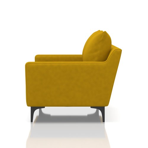 Emmy Cushioned 3 Seater Sofa In Capri - Sunburst