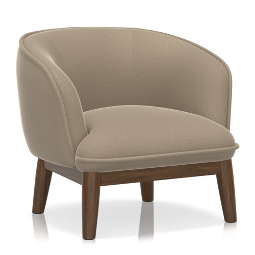 Lulu Accent Chair In Capri - Otter