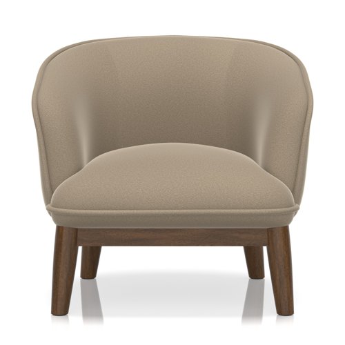 Lulu Accent Chair In Capri - Otter