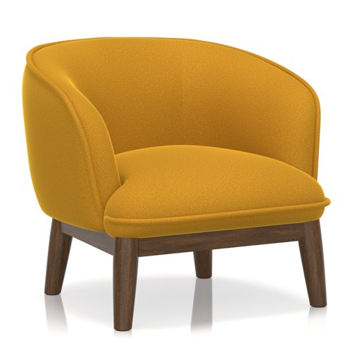 Lulu Accent Chair In Capri - Sunburst