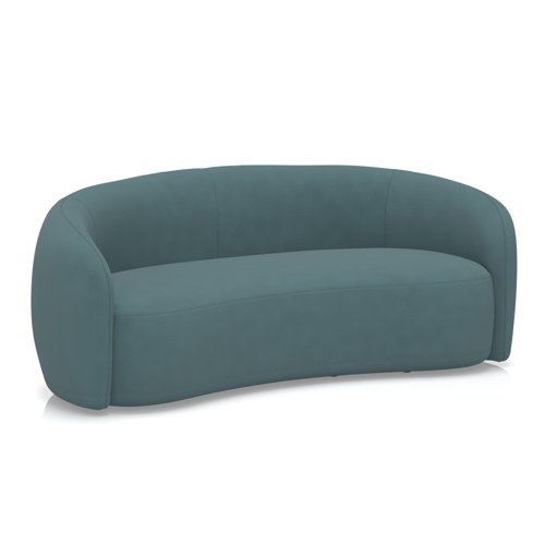 Phoebe Curved Sofa In Capri - Daydream