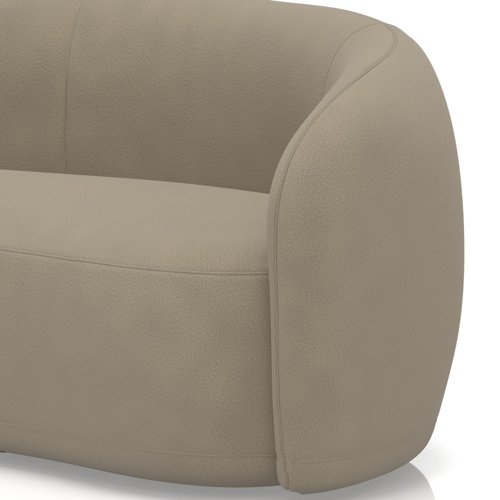 Phoebe Curved Sofa In Capri - Otter