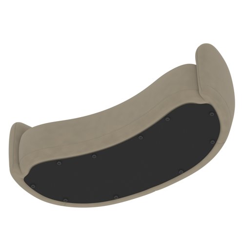 Phoebe Curved Sofa In Capri - Otter