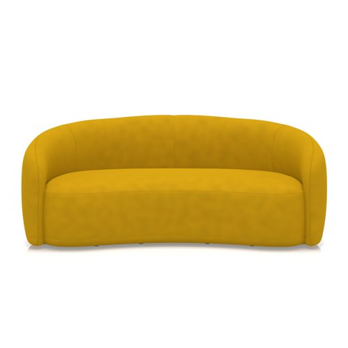 Phoebe Curved Sofa In Capri - Sunburst