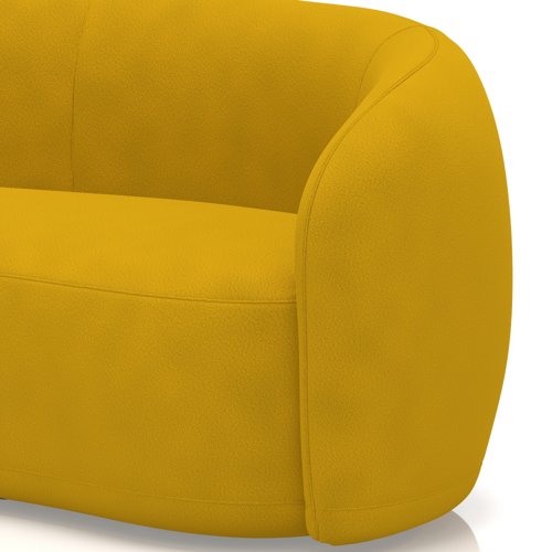Phoebe Curved Sofa In Capri - Sunburst