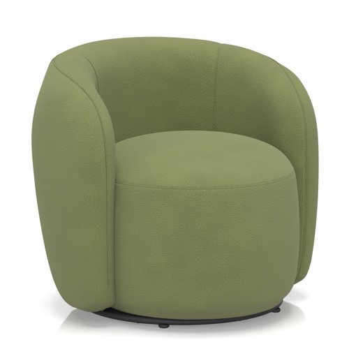 Phoebe Swivel Accent Chair In Capri - Beetle