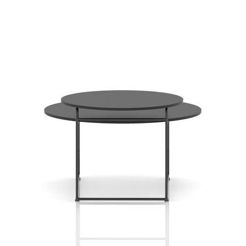 Solstice Coffee Table Black Top Black Frame