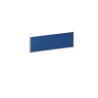 Evolve Bench Screen 1200 Blue Silver Frame