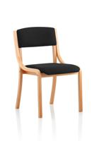 Madrid Visitor Chair Black Without Arms BR000086