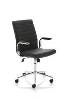 Ezra Executive Black Leather Chair