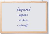 Franken Whiteboard with Wooden Frame