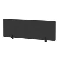 Air Desktop Screen 1400 x 400mm Black Fabric
