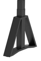 Air Triangular Piste Foot Accessory Black (set of 2)
