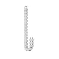 Dynamic Air Back-To-Back Cable Spine Silver - HA03079