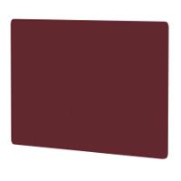Air Screen for Back-to-Back Desk 1200 x 800mm Bespoke Ginseng Chilli Fabric
