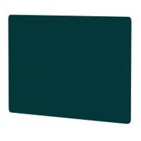 Air Screen for Back-to-Back Desk 1200 x 800mm Bespoke Maringa Teal Fabric