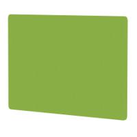 Air Screen for Back-to-Back Desk 1200 x 800mm Bespoke Myrrh Green Fabric