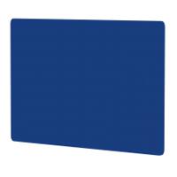 Air Screen for Back-to-Back Desk 1200 x 800mm Bespoke Stevia Blue Fabric