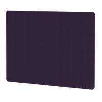 Air Screen for Back-to-Back Desk 1200 x 800mm Bespoke Tansy Purple Fabric