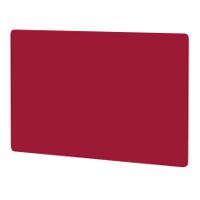Air Screen for Back-to-Back Desk 1400 x 800mm Bespoke Bergamot Cherry Fabric
