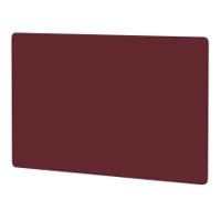 Air Screen for Back-to-Back Desk 1400 x 800mm Bespoke Ginseng Chilli Fabric