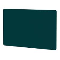 Air Screen for Back-to-Back Desk 1400 x 800mm Bespoke Maringa Teal Fabric