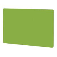 Air Screen for Back-to-Back Desk 1400 x 800mm Bespoke Myrrh Green Fabric