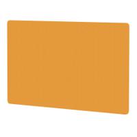 Air Screen for Back-to-Back Desk 1400 x 800mm Bespoke Senna Yellow Fabric