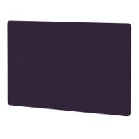 Air Screen for Back-to-Back Desk 1400 x 800mm Bespoke Tansy Purple Fabric